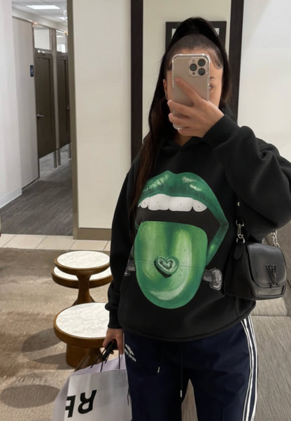 Bold Lips Hoodie