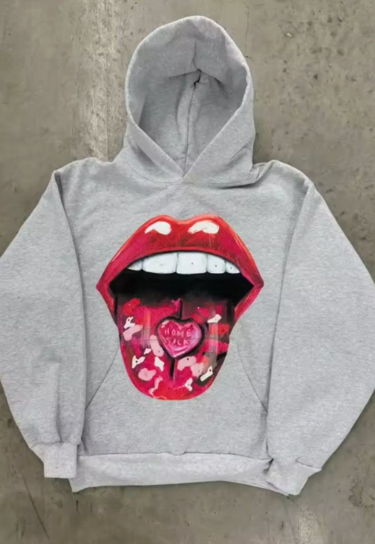 Bold Lips Hoodie