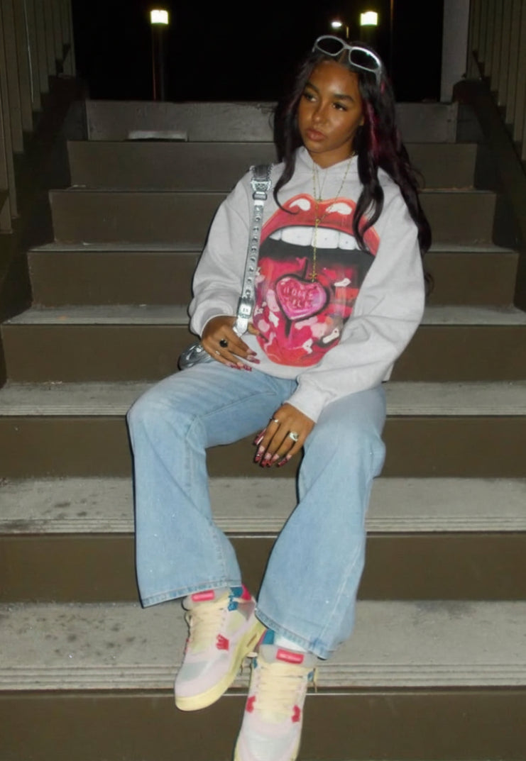 Bold Lips Hoodie