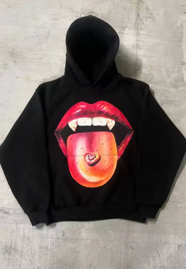 Bold Lips Hoodie