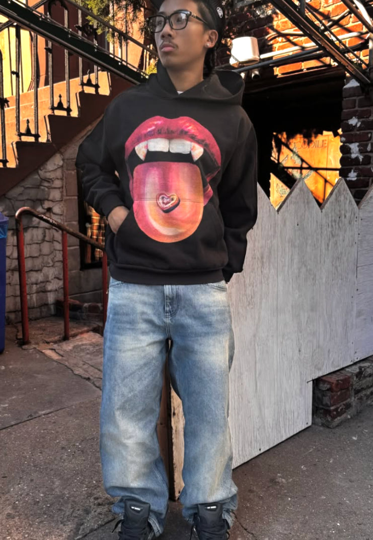Bold Lips Hoodie